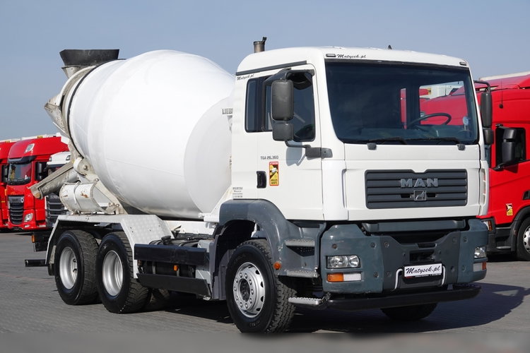 MAN TGA 26.360 / 6X4 / BETONOMIESZARKA - 7 M3 / LIEBHERR / UAL  zdjęcie 6