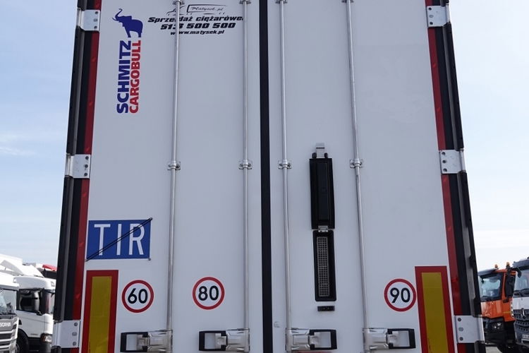 Schmitz / CHŁODNIA / 2021 ROK / OŚ PODNOSZONA / KOSZ NA PALETY / AGREGAT CARRIER VECTOR 1550  zdjęcie 12