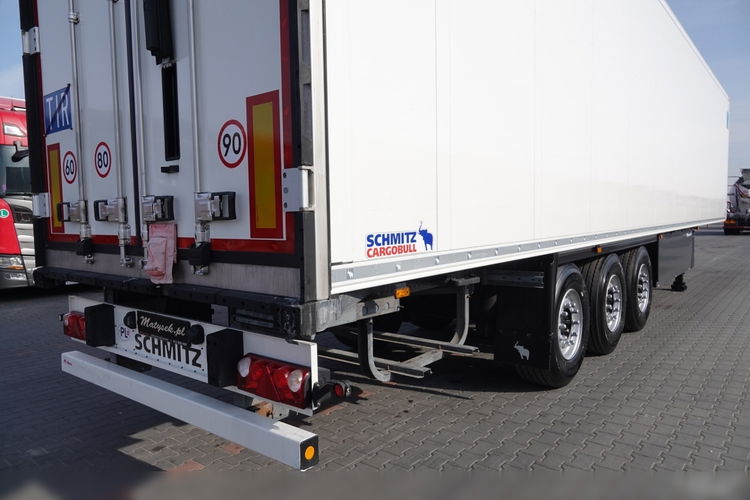 Schmitz / CHŁODNIA / 2021 ROK / OŚ PODNOSZONA / KOSZ NA PALETY / AGREGAT CARRIER VECTOR 1550  zdjęcie 13