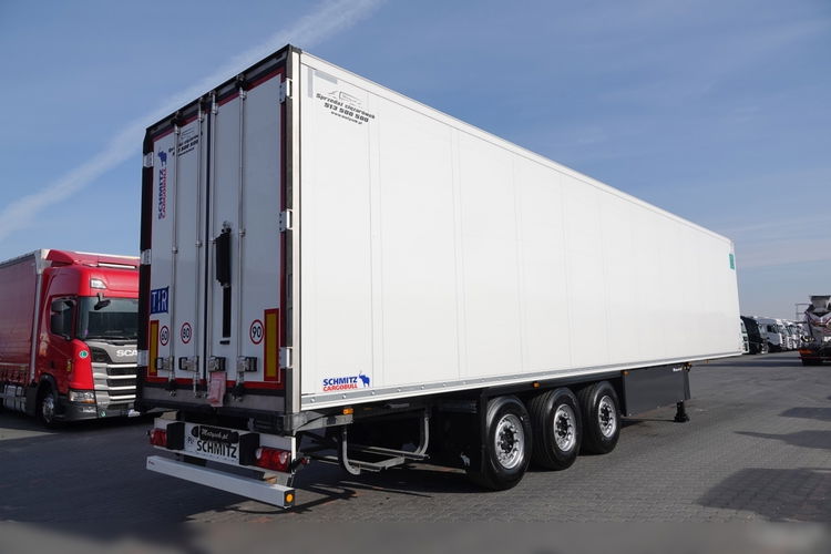 Schmitz / CHŁODNIA / 2021 ROK / OŚ PODNOSZONA / KOSZ NA PALETY / AGREGAT CARRIER VECTOR 1550  zdjęcie 5