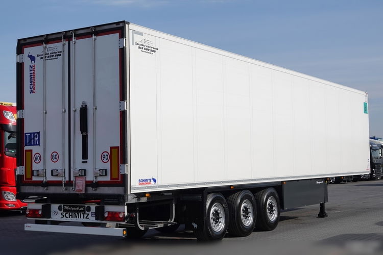 Schmitz / CHŁODNIA / 2021 ROK / OŚ PODNOSZONA / KOSZ NA PALETY / AGREGAT CARRIER VECTOR 1550  zdjęcie 6
