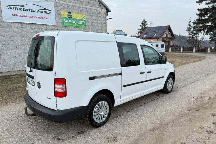 Volkswagen Caddy MAXI 2.0 EcoFuel MPI z Nową instalacją LPG 55 tys przebiegu zdjęcie 6
