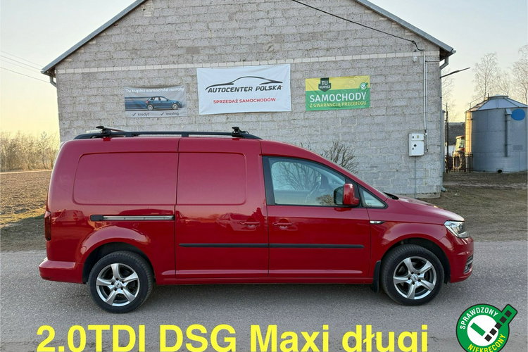Volkswagen Caddy 2.0 TDI Maxi długi Automat Klimatyzacja podgrzewane siedzenia zdjęcie 1