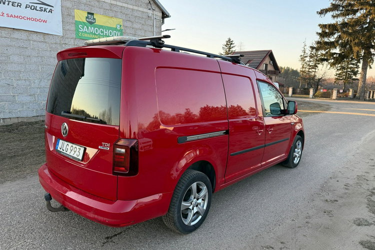 Volkswagen Caddy 2.0 TDI Maxi długi Automat Klimatyzacja podgrzewane siedzenia zdjęcie 6