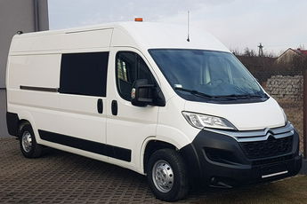 Citroen Jumper 6 OSÓB L3H2 DUCATO BOXER KLIMA BRYGADÓWKA DŁUGI WYSOKI KRAJOWY
