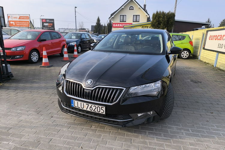 Skoda Superb 1.6 TDi 120KM Skóra Automat zdjęcie 11