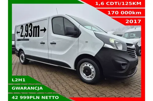 Opel Vivaro L2H1 42999zł NETTO 1.6CDTi/125KM