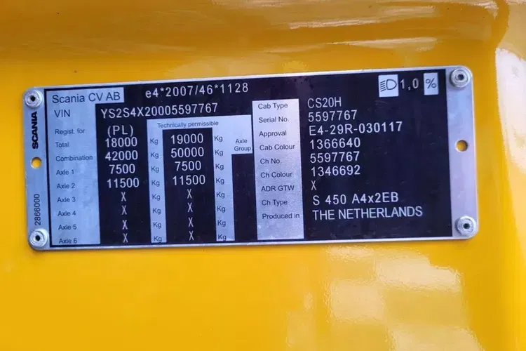 Scania S 450 A4x2EB Mega zdjęcie 10