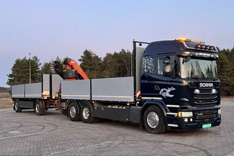 Scania R490 2017/18 hds Dzwig CRANE palfinger PK 23002-SH E zdjęcie 23