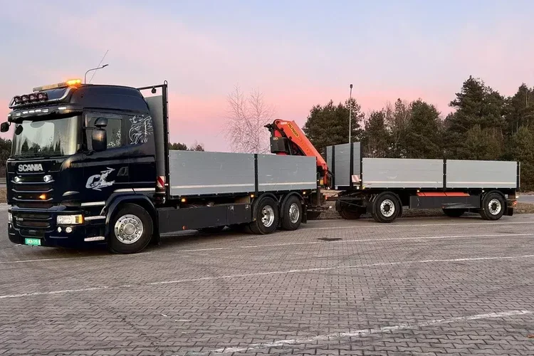 Scania R490 2017/18 hds Dzwig CRANE palfinger PK 23002-SH E zdjęcie 3