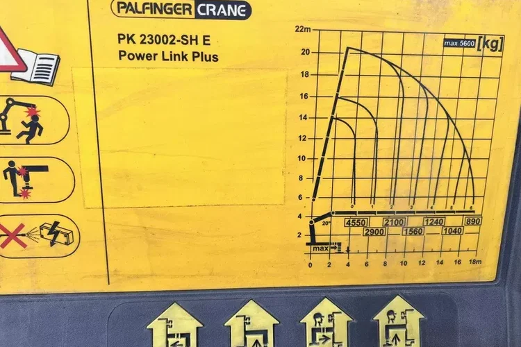 Scania R490 2017/18 hds Dzwig CRANE palfinger PK 23002-SH E zdjęcie 8
