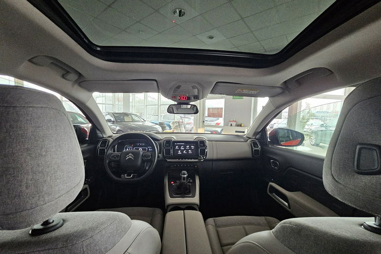 Citroen C5 Aircross wersja shine, panorama, kamera 360, grzane fotele, navi, serwis aso zdjęcie 23