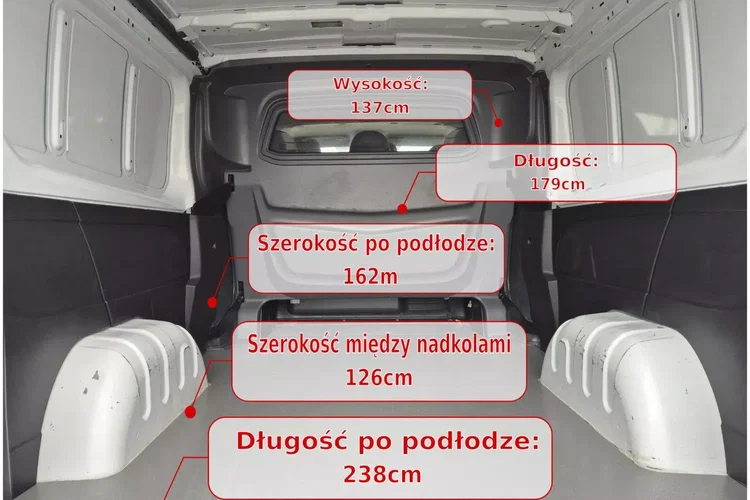 Renault Trafic L2H1 84900zł NETTO Brygadówka 6 osób 2.0dCi/120KM zdjęcie 13