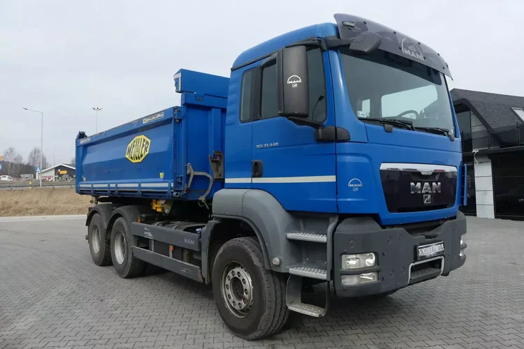 MAN TGS 33.440 / 6x4 / WYWROTKA / MEILLER 3 STRONNY / zdjęcie 12