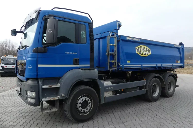 MAN TGS 33.440 / 6x4 / WYWROTKA / MEILLER 3 STRONNY / zdjęcie 5