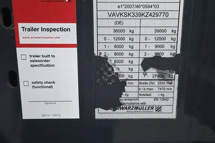 Schwarzmuller Wywrotka zdjęcie 17