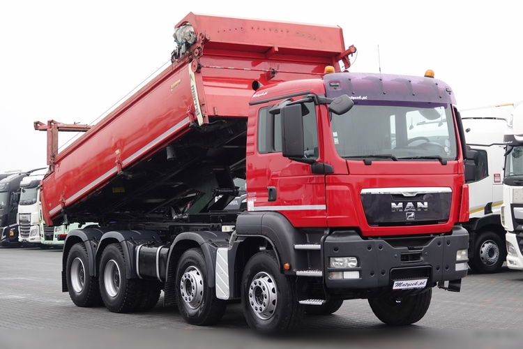 MAN TGS 37. 440 / 8x4 / WYWROTKA / BORDMATIC / HYDROBURTA / HYDROKLAPA / UAL  zdjęcie 6