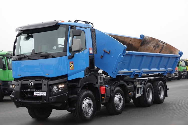 Renault K 460 / 8x4 / WYWROTKA / HYDROBURTA / BORDMATIC / EURO 6  zdjęcie 9
