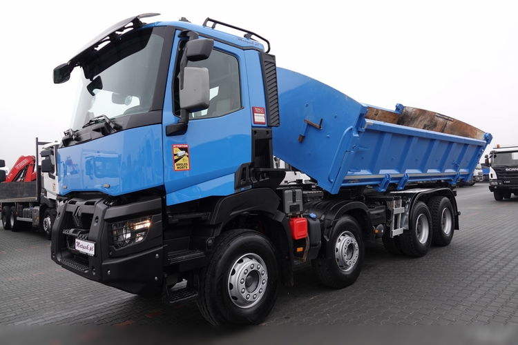 Renault K 460 / 8x4 / WYWROTKA / HYDROBURTA / BORDMATIC / EURO 6  zdjęcie 10