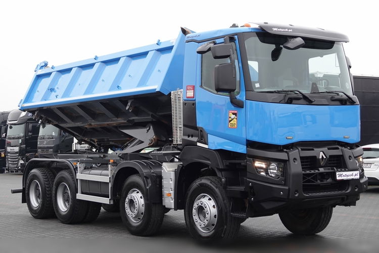 Renault K 460 / 8x4 / WYWROTKA / HYDROBURTA / BORDMATIC / EURO 6  zdjęcie 16