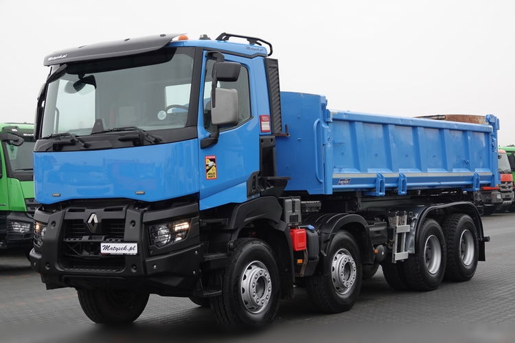 Renault K 460 / 8x4 / WYWROTKA / HYDROBURTA / BORDMATIC / EURO 6  zdjęcie 17