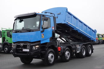 Renault K 460 / 8x4 / WYWROTKA / HYDROBURTA / BORDMATIC / EURO 6 