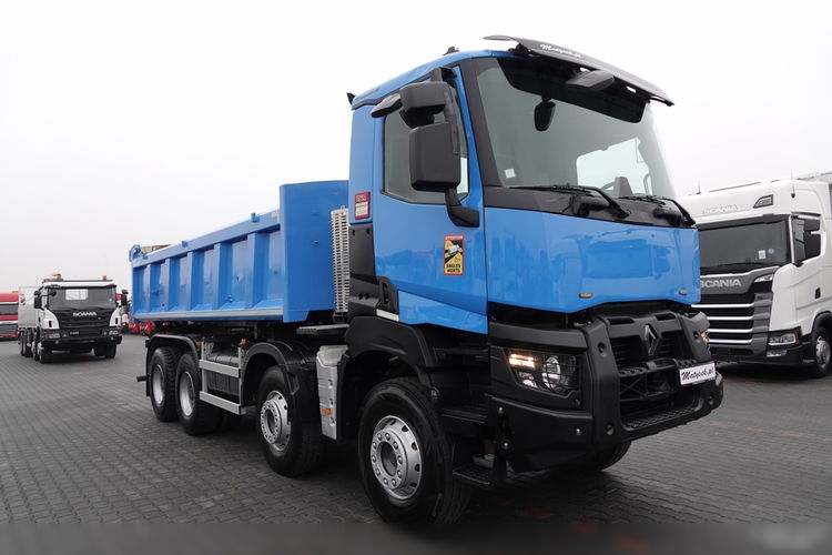 Renault K 460 / 8x4 / WYWROTKA / HYDROBURTA / BORDMATIC / EURO 6  zdjęcie 23