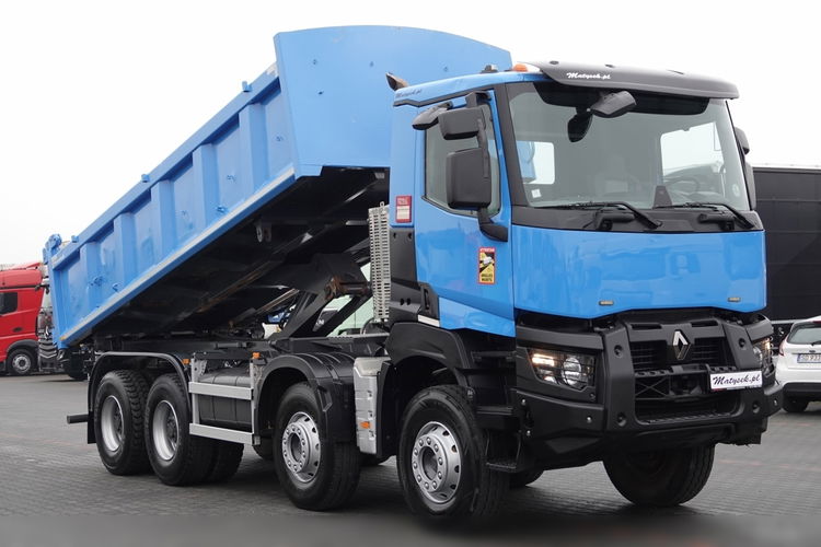 Renault K 460 / 8x4 / WYWROTKA / HYDROBURTA / BORDMATIC / EURO 6  zdjęcie 8