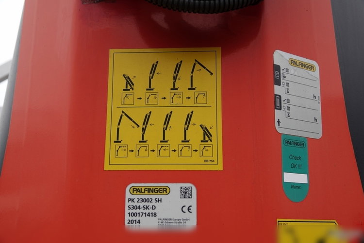 Scania P 450 / 8x4 / HDS PALFINGER PK 23002 / SKRZYNIOWY - 7 metr / EURO 6 / STEROWANIE RADIOWE zdjęcie 9
