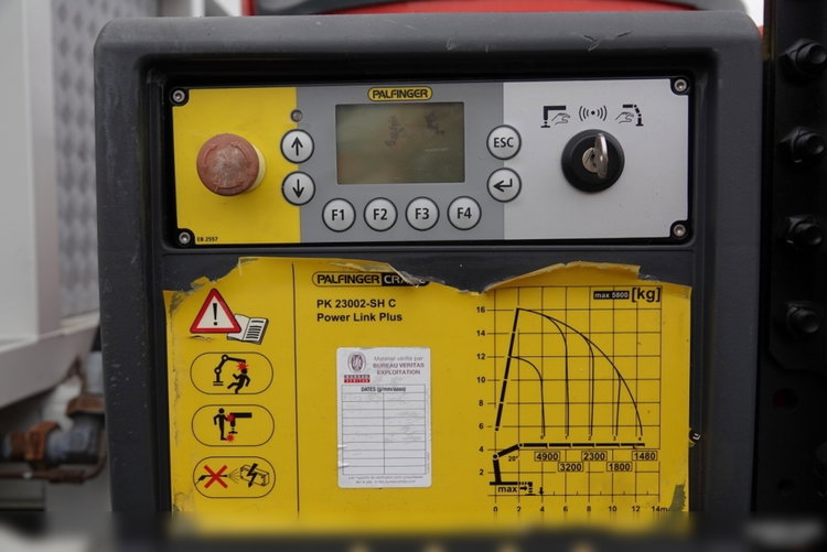 Scania P 450 / 8x4 / HDS PALFINGER PK 23002 / SKRZYNIOWY - 7 metr / EURO 6 / STEROWANIE RADIOWE zdjęcie 10