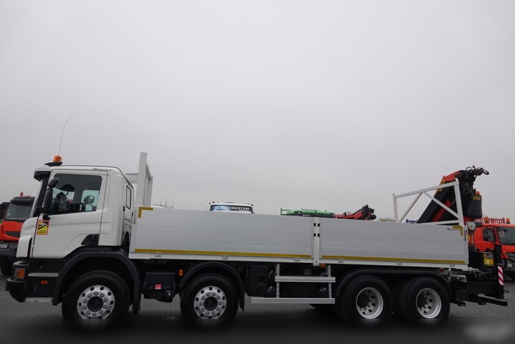 Scania P 450 / 8x4 / HDS PALFINGER PK 23002 / SKRZYNIOWY - 7 metr / EURO 6 / STEROWANIE RADIOWE zdjęcie 22
