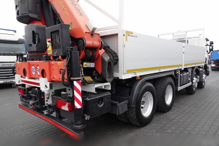 Scania P 450 / 8x4 / HDS PALFINGER PK 23002 / SKRZYNIOWY - 7 metr / EURO 6 / STEROWANIE RADIOWE zdjęcie 25