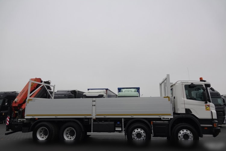 Scania P 450 / 8x4 / HDS PALFINGER PK 23002 / SKRZYNIOWY - 7 metr / EURO 6 / STEROWANIE RADIOWE zdjęcie 26