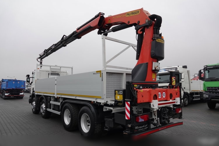 Scania P 450 / 8x4 / HDS PALFINGER PK 23002 / SKRZYNIOWY - 7 metr / EURO 6 / STEROWANIE RADIOWE zdjęcie 3