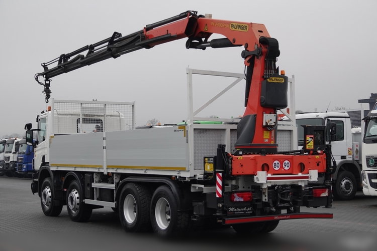 Scania P 450 / 8x4 / HDS PALFINGER PK 23002 / SKRZYNIOWY - 7 metr / EURO 6 / STEROWANIE RADIOWE zdjęcie 4