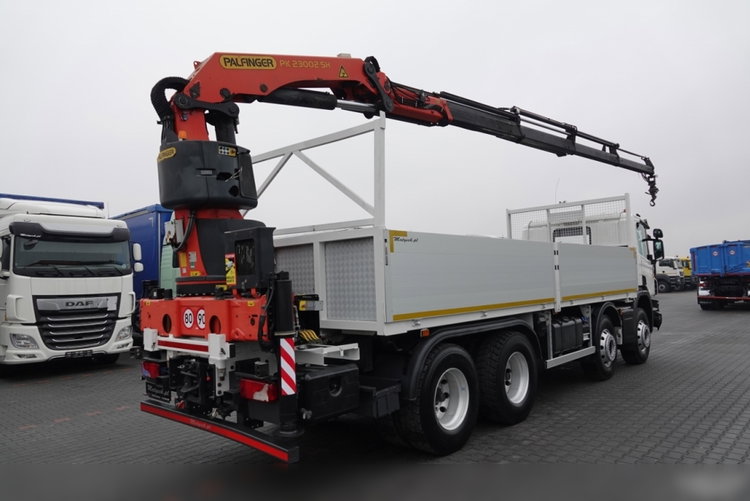 Scania P 450 / 8x4 / HDS PALFINGER PK 23002 / SKRZYNIOWY - 7 metr / EURO 6 / STEROWANIE RADIOWE zdjęcie 5