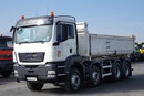 MAN TGS 35.400 / 8x4 / WYWROTKA / BORDMATIC / HYDROBURTA / OPONY 100% zdjęcie 10