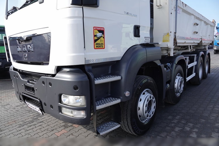 MAN TGS 35.400 / 8x4 / WYWROTKA / BORDMATIC / HYDROBURTA / OPONY 100% zdjęcie 16