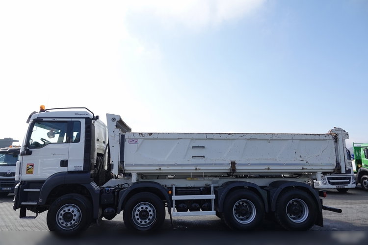 MAN TGS 35.400 / 8x4 / WYWROTKA / BORDMATIC / HYDROBURTA / OPONY 100% zdjęcie 18