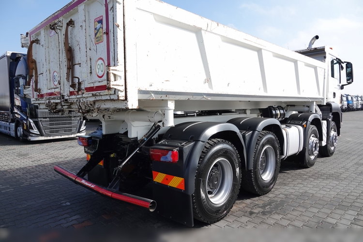 MAN TGS 35.400 / 8x4 / WYWROTKA / BORDMATIC / HYDROBURTA / OPONY 100% zdjęcie 21