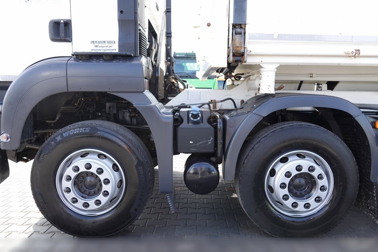 MAN TGS 35.400 / 8x4 / WYWROTKA / BORDMATIC / HYDROBURTA / OPONY 100% zdjęcie 27