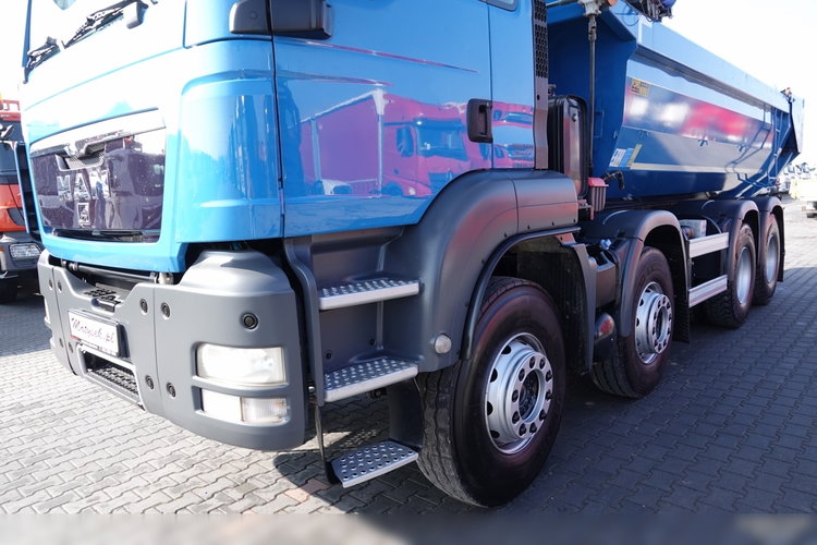 MAN TGS 35.440 / 8x4 / WYWROTKA / TYLNOZSYP / HYDROKLAPA zdjęcie 12
