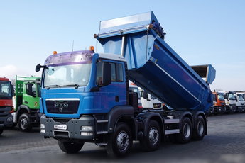 MAN TGS 35.440 / 8x4 / WYWROTKA / TYLNOZSYP / HYDROKLAPA