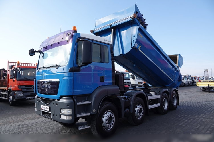 MAN TGS 35.440 / 8x4 / WYWROTKA / TYLNOZSYP / HYDROKLAPA zdjęcie 2