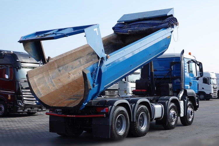 MAN TGS 35.440 / 8x4 / WYWROTKA / TYLNOZSYP / HYDROKLAPA zdjęcie 4