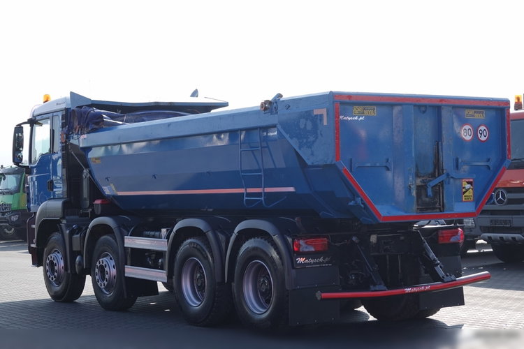 MAN TGS 35.440 / 8x4 / WYWROTKA / TYLNOZSYP / HYDROKLAPA zdjęcie 8