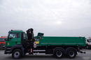 MAN TGS 26.400 / 6X4 / WYWROTKA + HDS PALFINGER PK 16502 / HYDROBURTA /BORDMATIC / SPROWADZONY zdjęcie 19