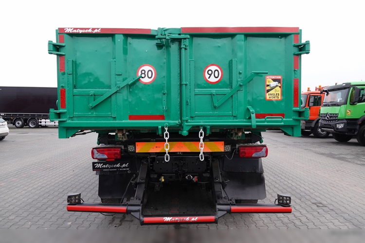 MAN TGS 26.400 / 6X4 / WYWROTKA + HDS PALFINGER PK 16502 / HYDROBURTA /BORDMATIC / SPROWADZONY zdjęcie 21