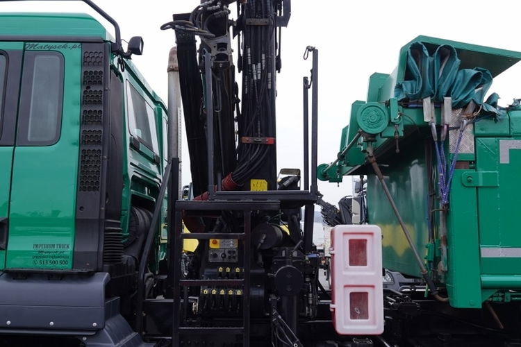 MAN TGS 26.400 / 6X4 / WYWROTKA + HDS PALFINGER PK 16502 / HYDROBURTA /BORDMATIC / SPROWADZONY zdjęcie 27