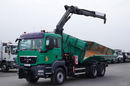 MAN TGS 26.400 / 6X4 / WYWROTKA + HDS PALFINGER PK 16502 / HYDROBURTA /BORDMATIC / SPROWADZONY zdjęcie 5